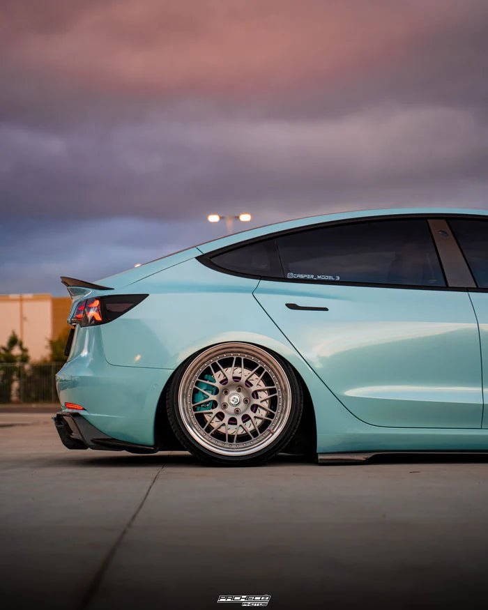 Tesla Model 3 Carbon Fibre V2 Rear Spoiler by Adro (2017+) - AUTOID® - Rear Spoilers - Adro
