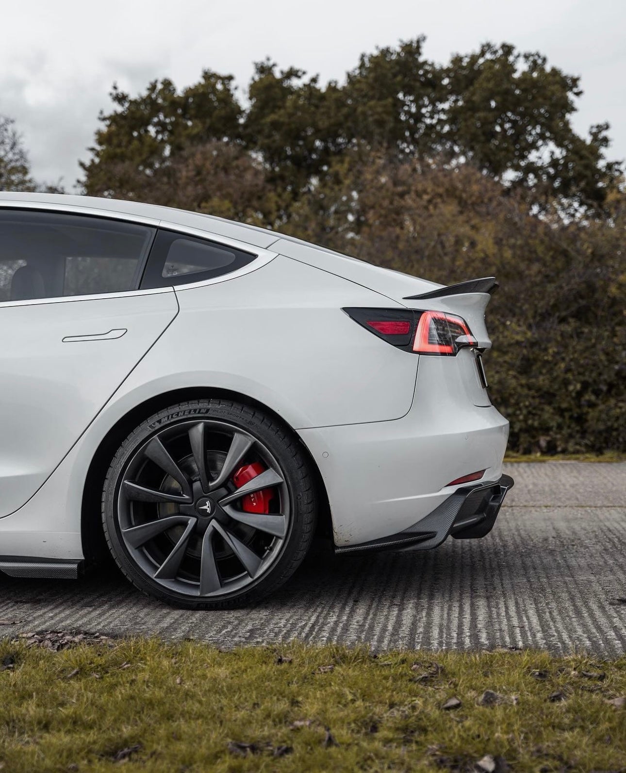 Tesla Model 3 Full Carbon Fibre V2 Body Kit by Adro (2017+) - AUTOID® - Styling Kit - Adro