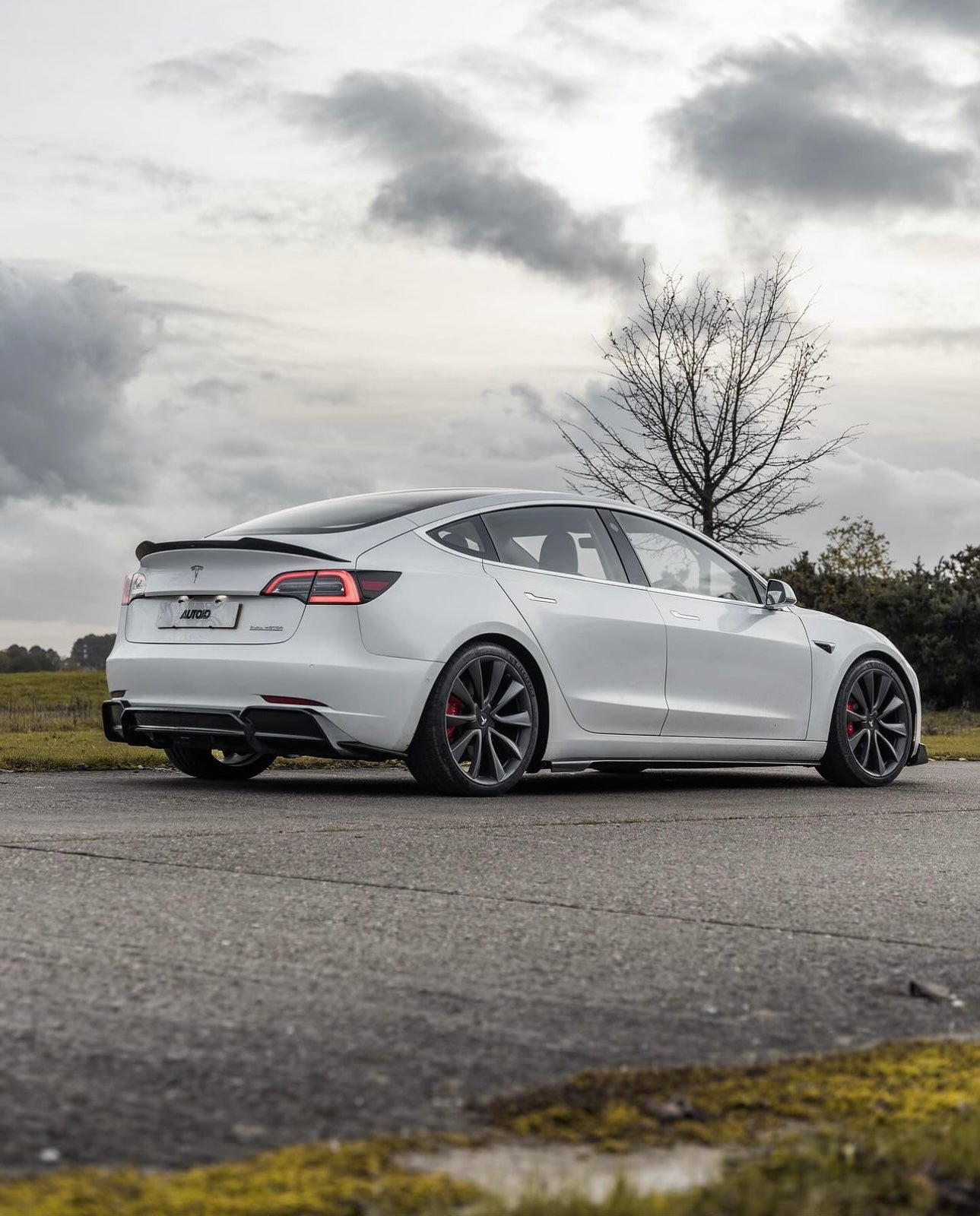 Tesla Model 3 Full Carbon Fibre V2 Body Kit by Adro (2017+) - AUTOID® - Styling Kit - Adro