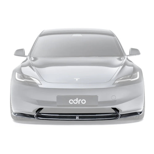 Tesla Model 3 Highland Carbon Fiber Front Lip by Adro - AUTOID® - Front Lips & Splitters - Adro