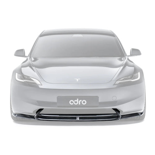 Tesla Model 3 Highland Carbon Fiber Front Lip by Adro - AUTOID - Front Lips & Splitters - Adro