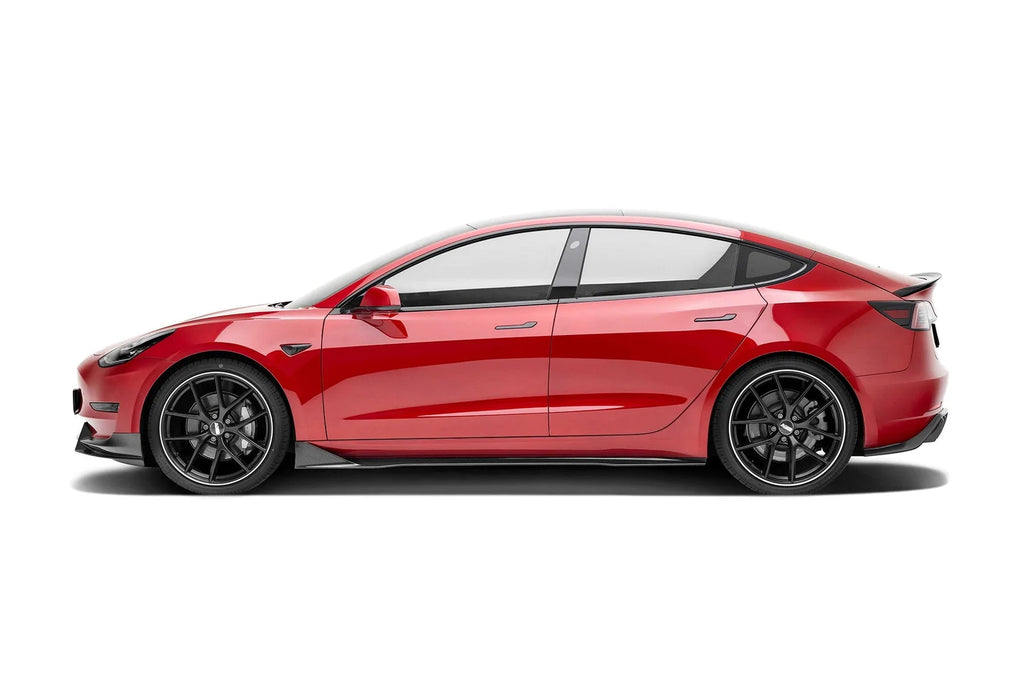 Tesla Model 3 Pre - Preg Carbon Fibre Rear Diffuser by Adro (2017+) - AUTOID - Rear Diffusers - Adro