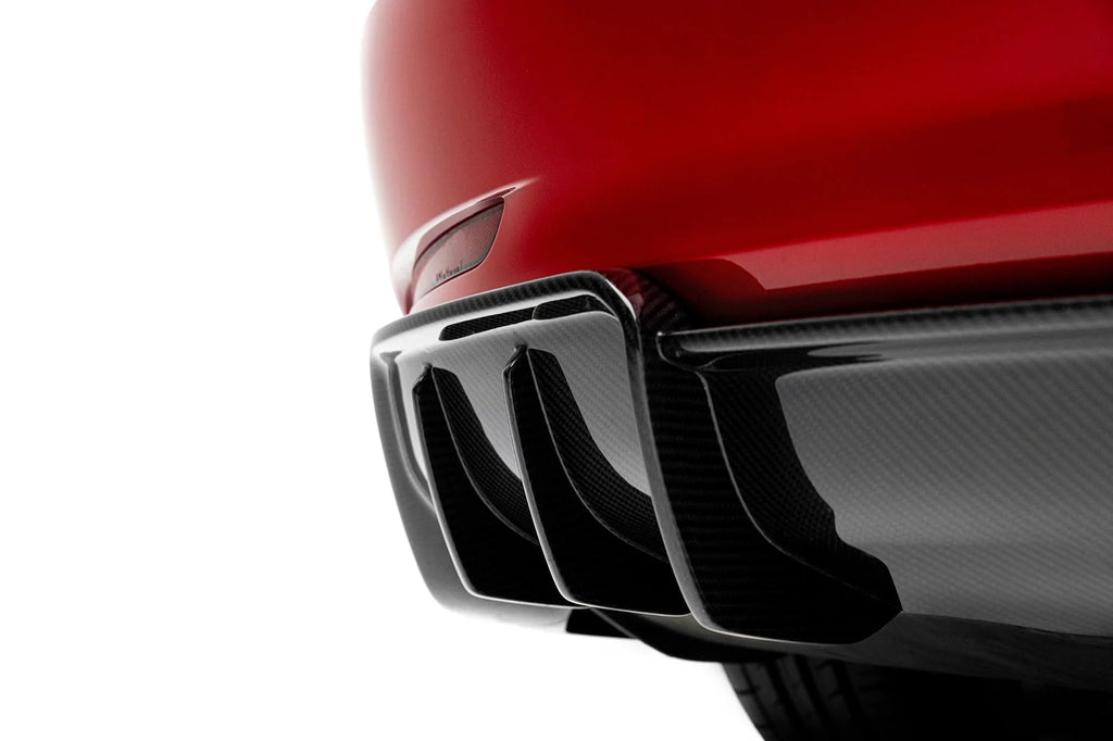 Tesla Model 3 Pre-Preg Carbon Fibre Rear Diffuser by Adro (2017+) - AUTOID® - Rear Diffusers - Adro