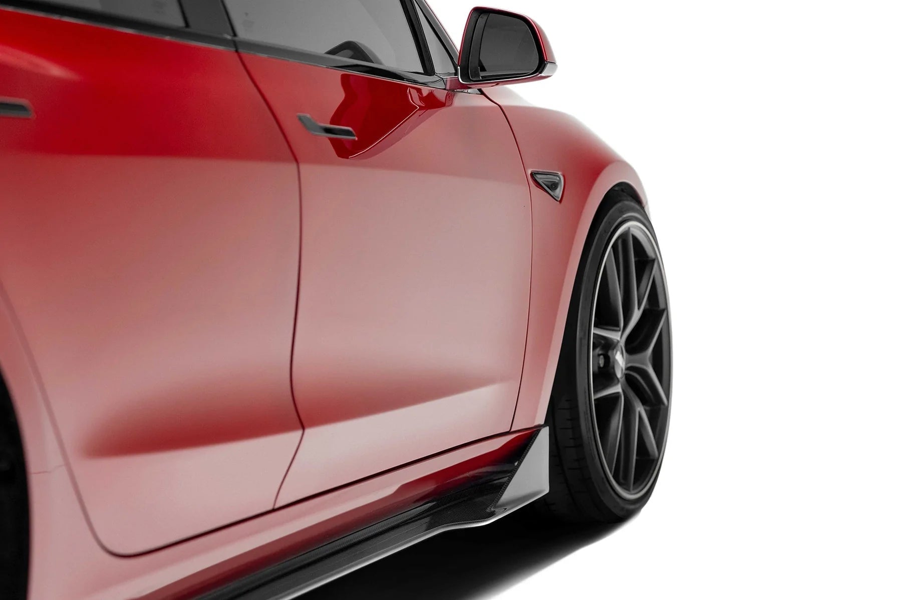 Tesla Model 3 Pre-Preg Carbon Fibre Side Skirts by Adro (2017+) - AUTOID® - Side Skirts & Winglets - Adro