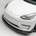 Tesla Model 3 Volta Aero Front Spoiler by Vorsteiner - AUTOID® - Front Lips & Splitters - Vorsteiner
