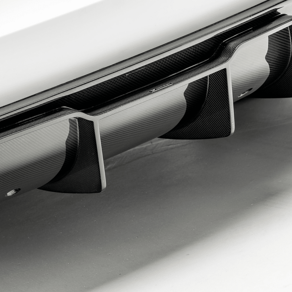 Tesla Model 3 Volta Aero Rear Diffuser by Vorsteiner - AUTOID® - Rear Diffusers - Vorsteiner