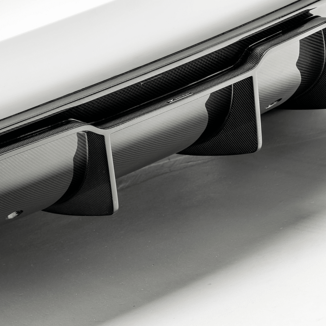 Tesla Model 3 Volta Aero Rear Diffuser by Vorsteiner - AUTOID® - Rear Diffusers - Vorsteiner