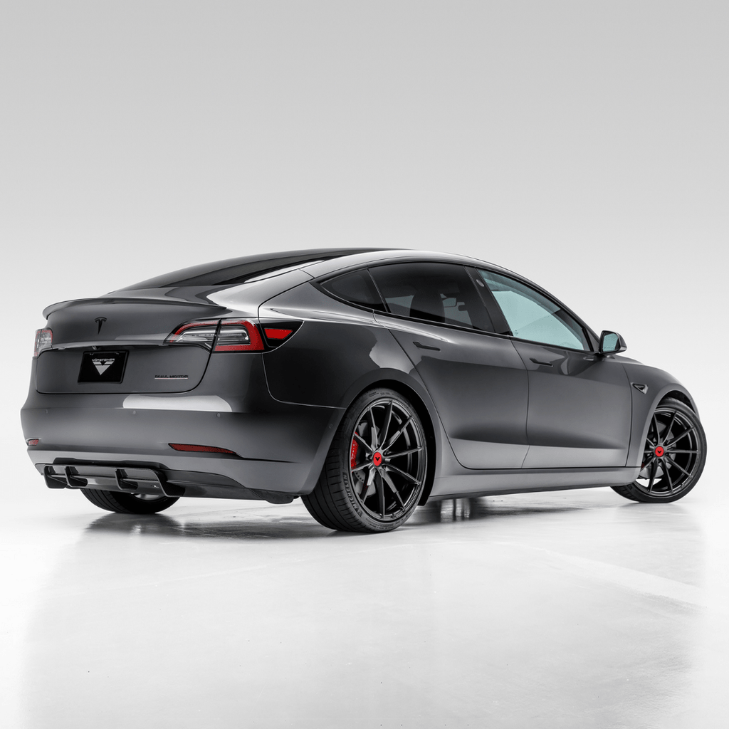 Tesla Model 3 Volta Aero Rear Diffuser by Vorsteiner - AUTOID - Rear Diffusers - Vorsteiner