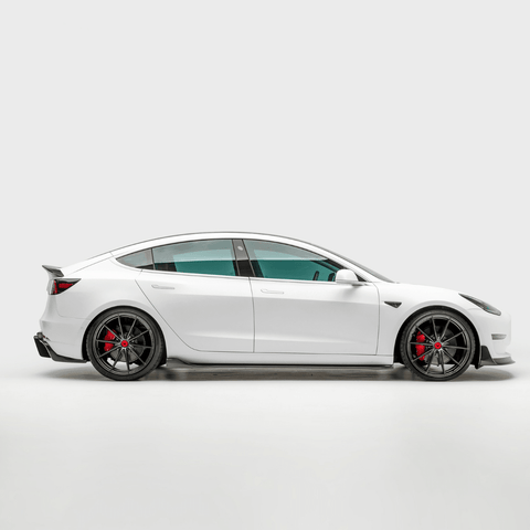 Tesla Model 3 Volta Aero Rear Diffuser by Vorsteiner - AUTOID® - Rear Diffusers - Vorsteiner