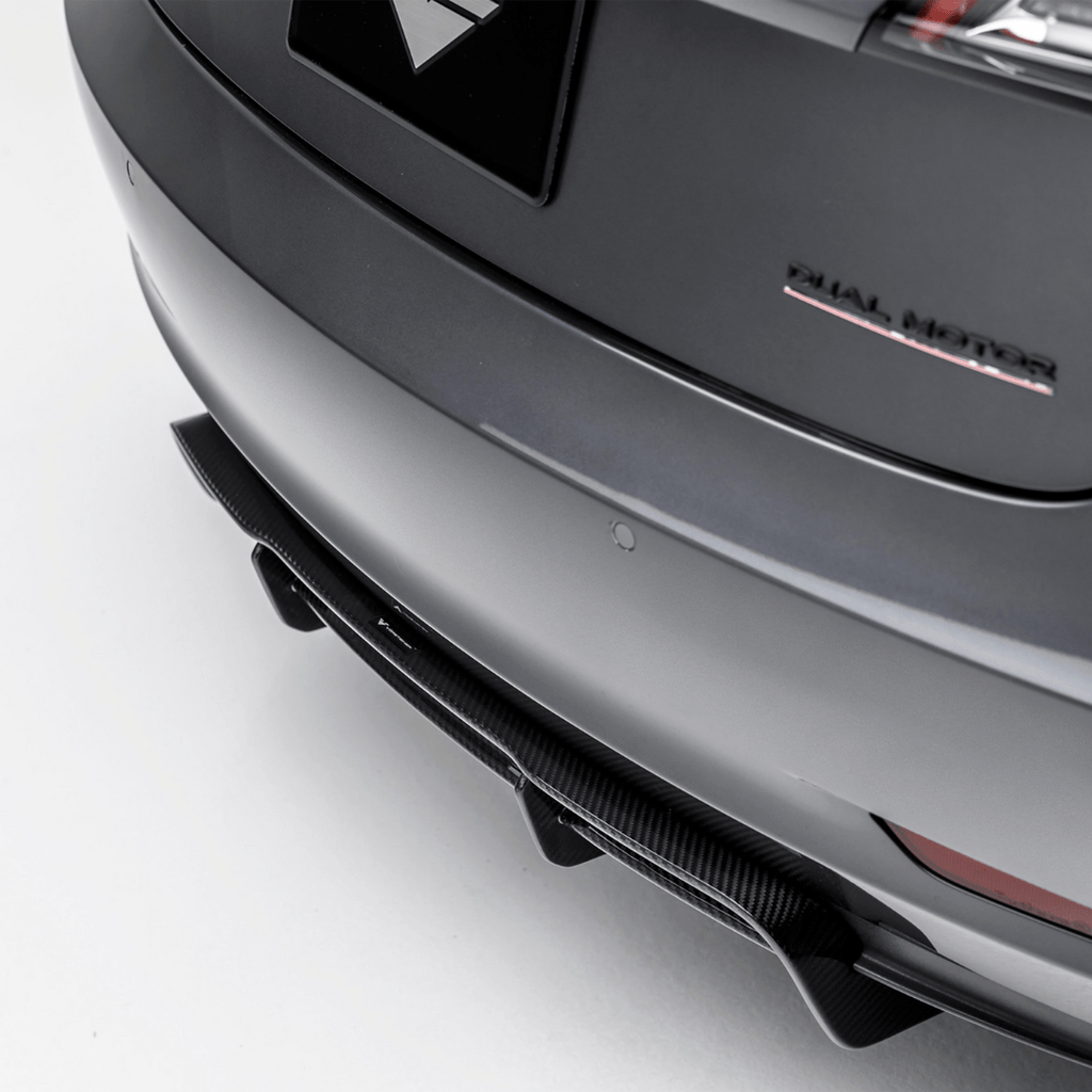 Tesla Model 3 Volta Aero Rear Diffuser by Vorsteiner - AUTOID - Rear Diffusers - Vorsteiner