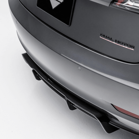 Tesla Model 3 Volta Aero Rear Diffuser by Vorsteiner - AUTOID® - Rear Diffusers - Vorsteiner