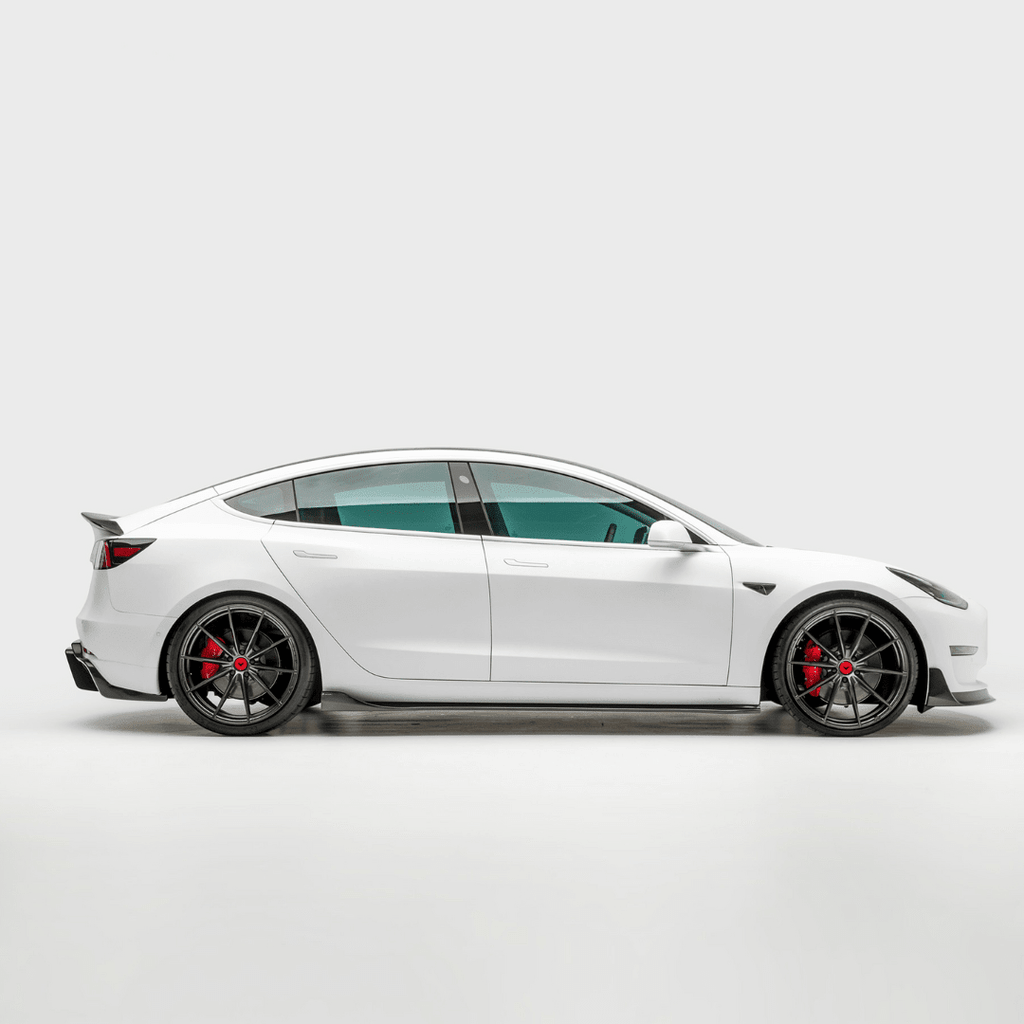 Tesla Model 3 Volta Aero Side Skirt by Vorsteiner - AUTOID® - Side Skirts & Winglets - Vorsteiner