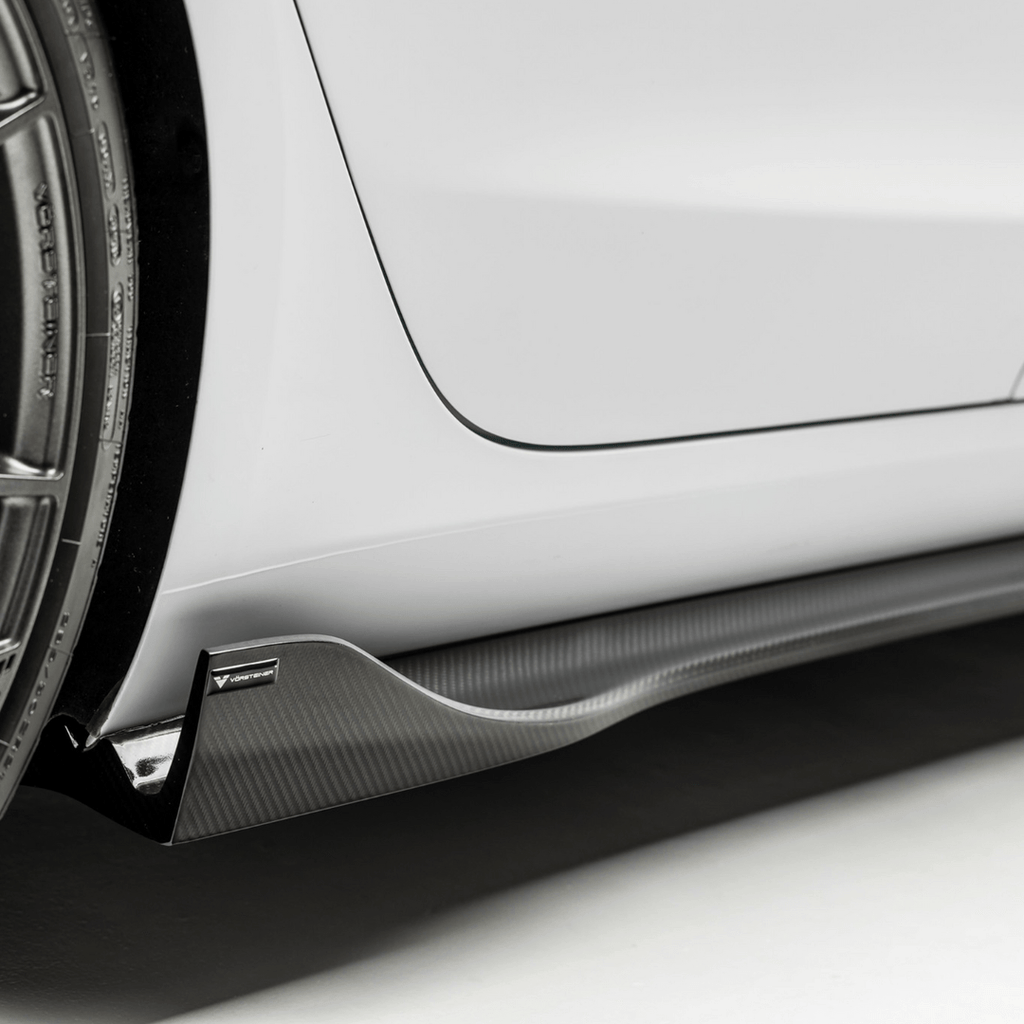 Tesla Model 3 Volta Aero Side Skirt by Vorsteiner - AUTOID - Side Skirts & Winglets - Vorsteiner