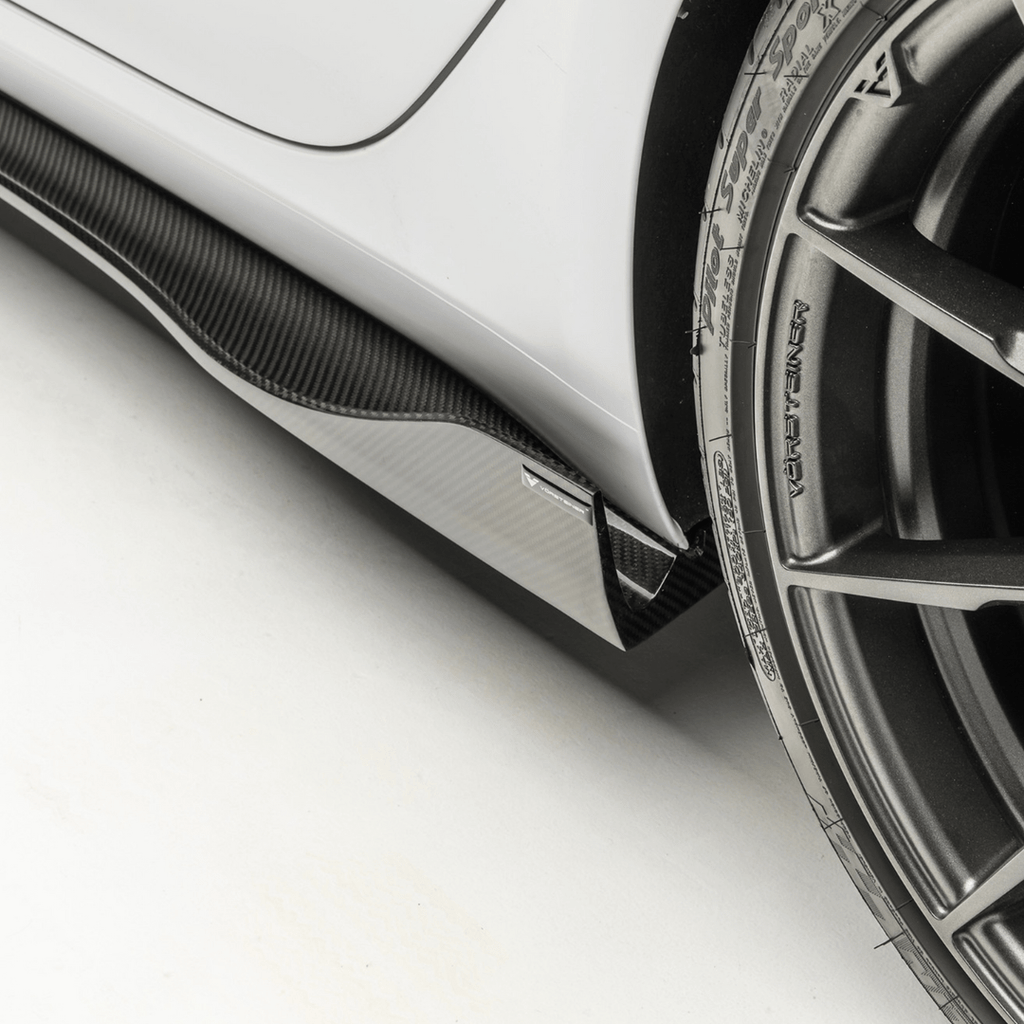 Tesla Model 3 Volta Aero Side Skirt by Vorsteiner - AUTOID - Side Skirts & Winglets - Vorsteiner