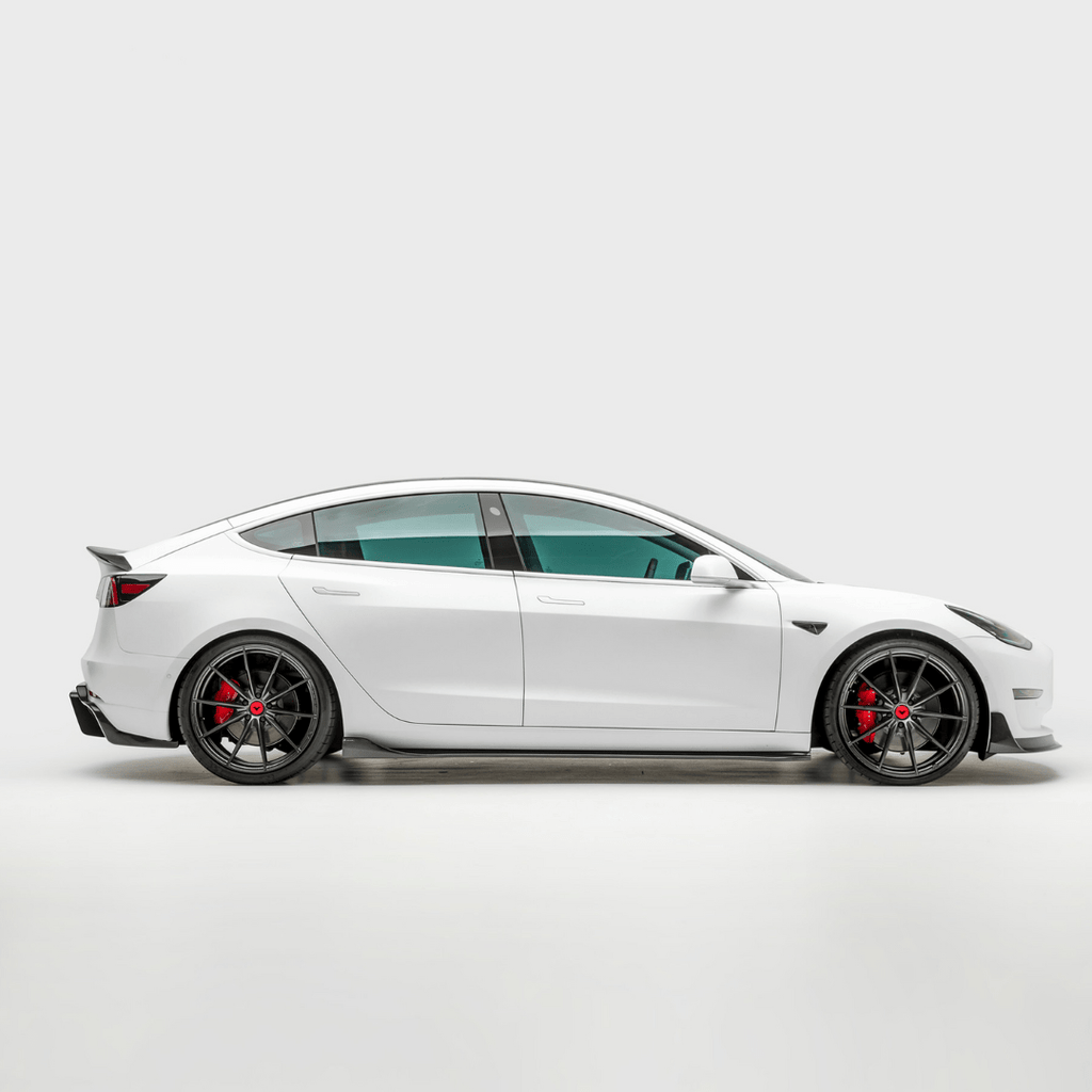 Tesla Model 3 Volta Aero Side Skirt by Vorsteiner - AUTOID - Side Skirts & Winglets - Vorsteiner
