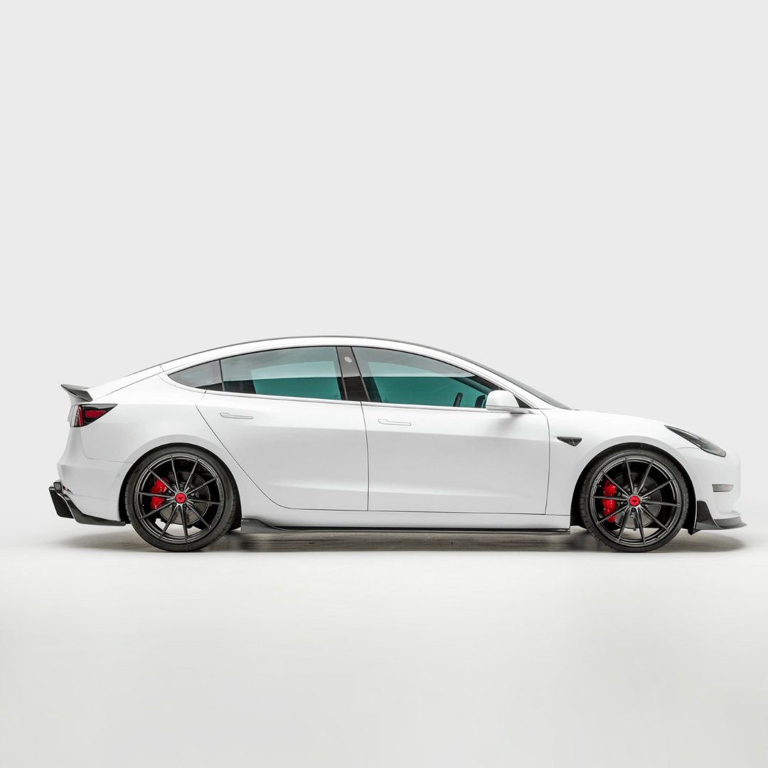 Tesla Model 3 Volta Aero Side Skirt by Vorsteiner - AUTOID - Side Skirts & Winglets - Vorsteiner