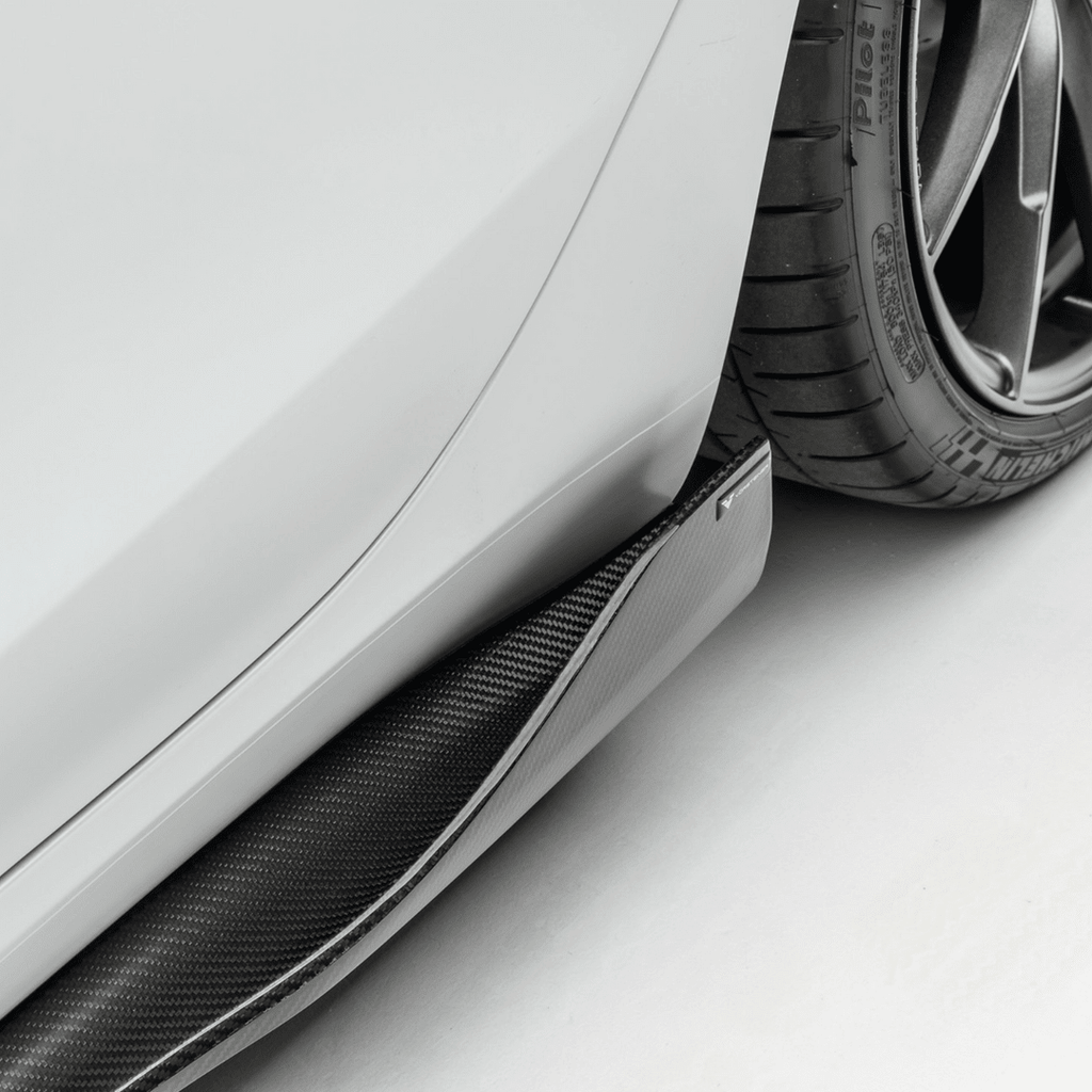 Tesla Model 3 Volta Aero Side Skirt by Vorsteiner - AUTOID® - Side Skirts & Winglets - Vorsteiner
