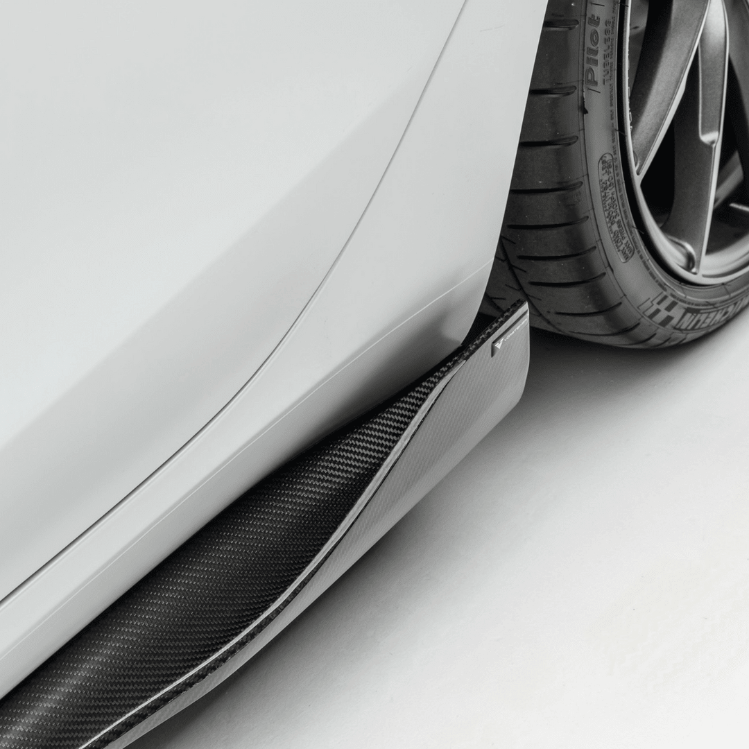 Tesla Model 3 Volta Aero Side Skirt by Vorsteiner - AUTOID® - Side Skirts & Winglets - Vorsteiner