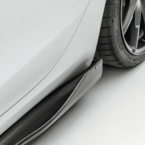 Tesla Model 3 Volta Aero Side Skirt by Vorsteiner - AUTOID® - Side Skirts & Winglets - Vorsteiner