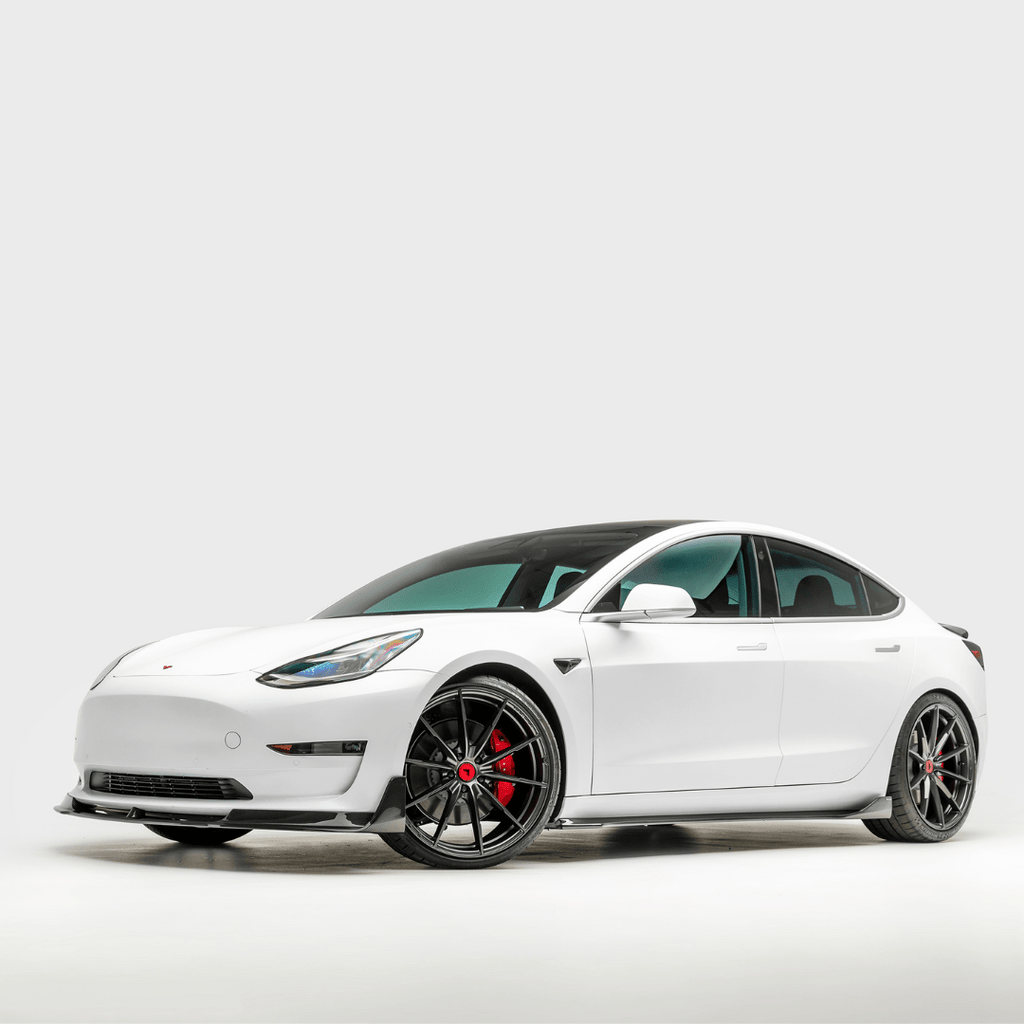 Tesla Model 3 Volta Aero Side Skirt by Vorsteiner - AUTOID - Side Skirts & Winglets - Vorsteiner