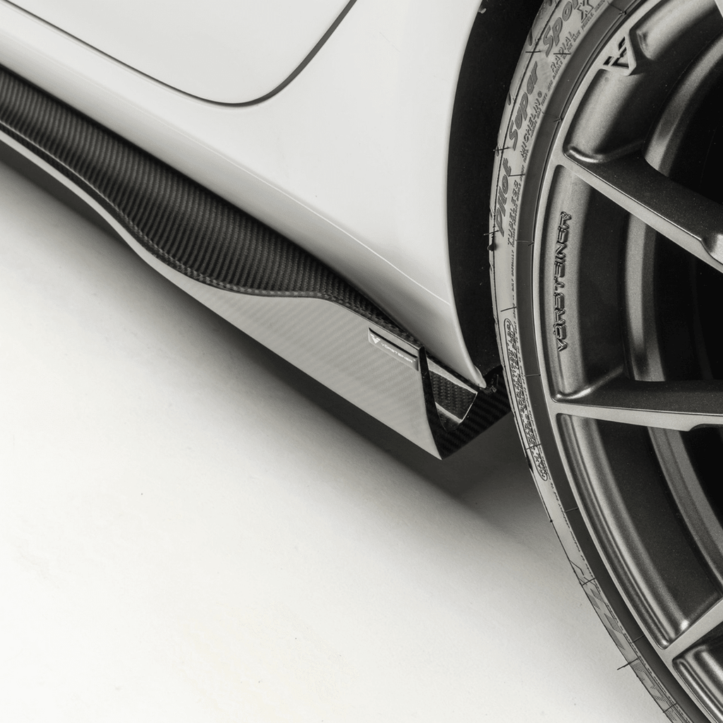 Tesla Model 3 Volta Aero Side Skirt by Vorsteiner - AUTOID® - Side Skirts & Winglets - Vorsteiner