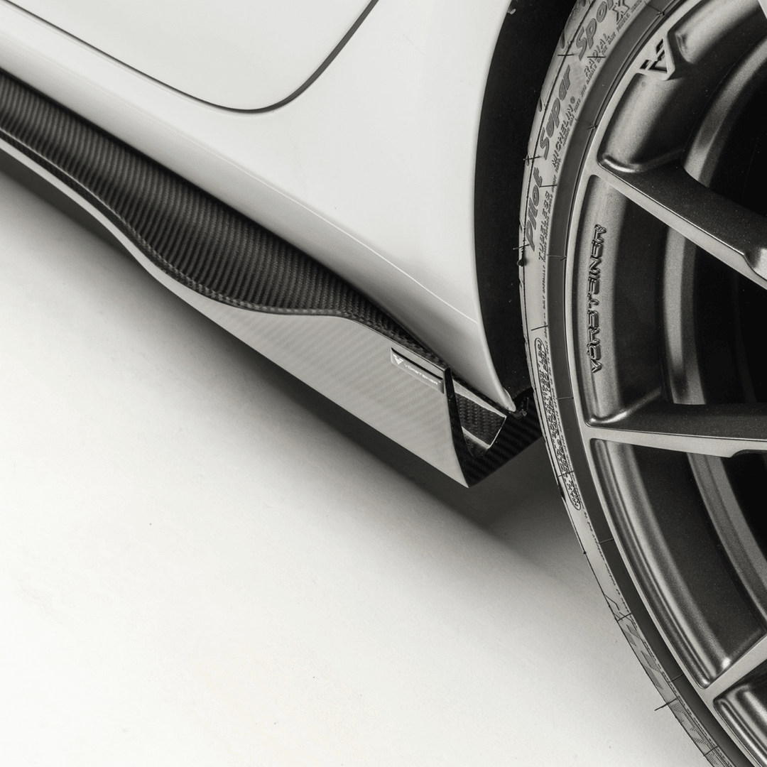 Tesla Model 3 Volta Aero Side Skirt by Vorsteiner - AUTOID® - Side Skirts & Winglets - Vorsteiner