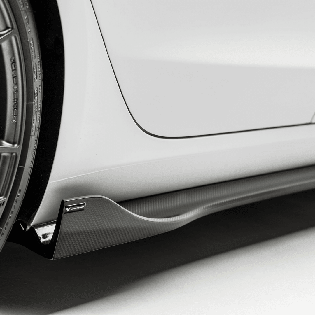Tesla Model 3 Volta Aero Side Skirt by Vorsteiner - AUTOID® - Side Skirts & Winglets - Vorsteiner
