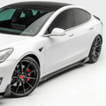 Tesla Model 3 Volta Aero Side Skirt by Vorsteiner - AUTOID® - Side Skirts & Winglets - Vorsteiner