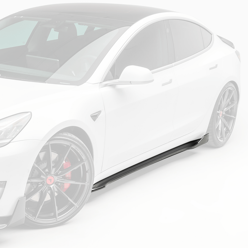 Tesla Model 3 Volta Aero Side Skirt by Vorsteiner - AUTOID - Side Skirts & Winglets - Vorsteiner