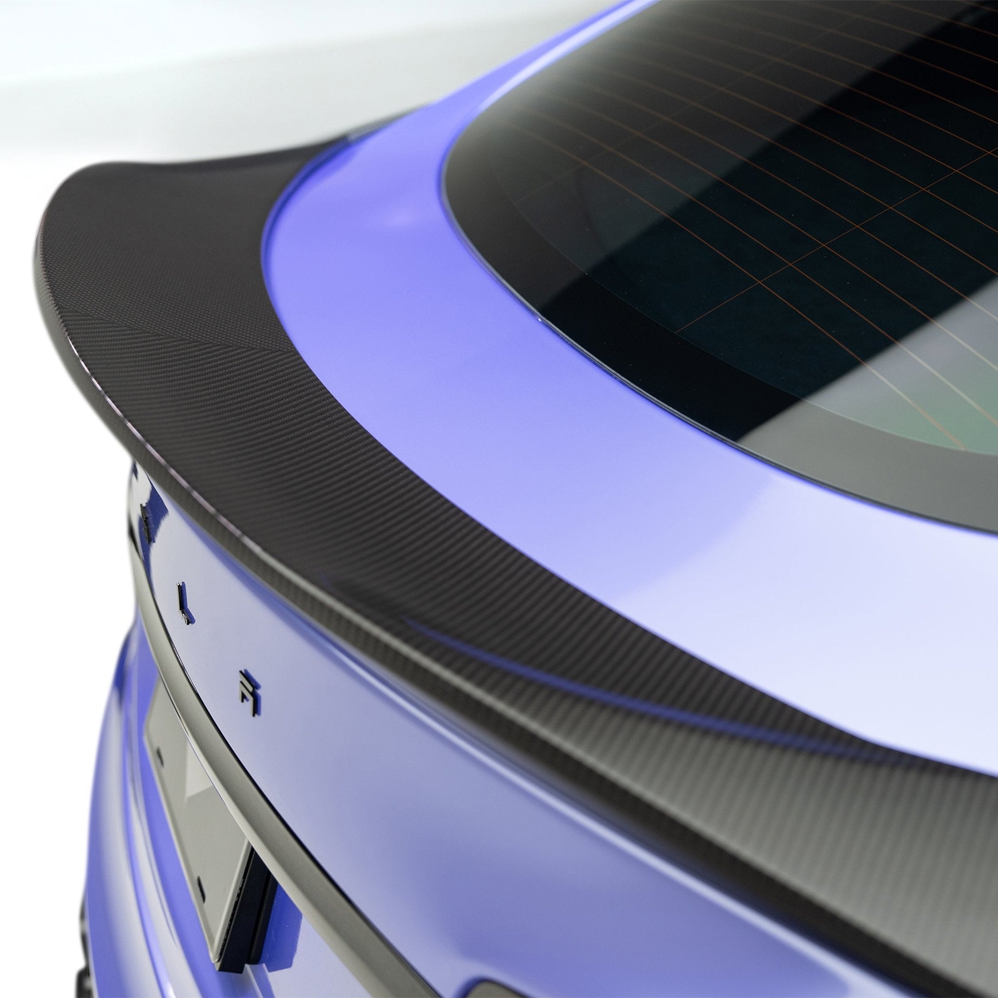 Tesla Model S Plaid VRS Aero Decklid Spoiler Carbon Fiber By Vorsteiner (2021 - 2022 Only) - AUTOID - Rear Spoilers - Vorsteiner