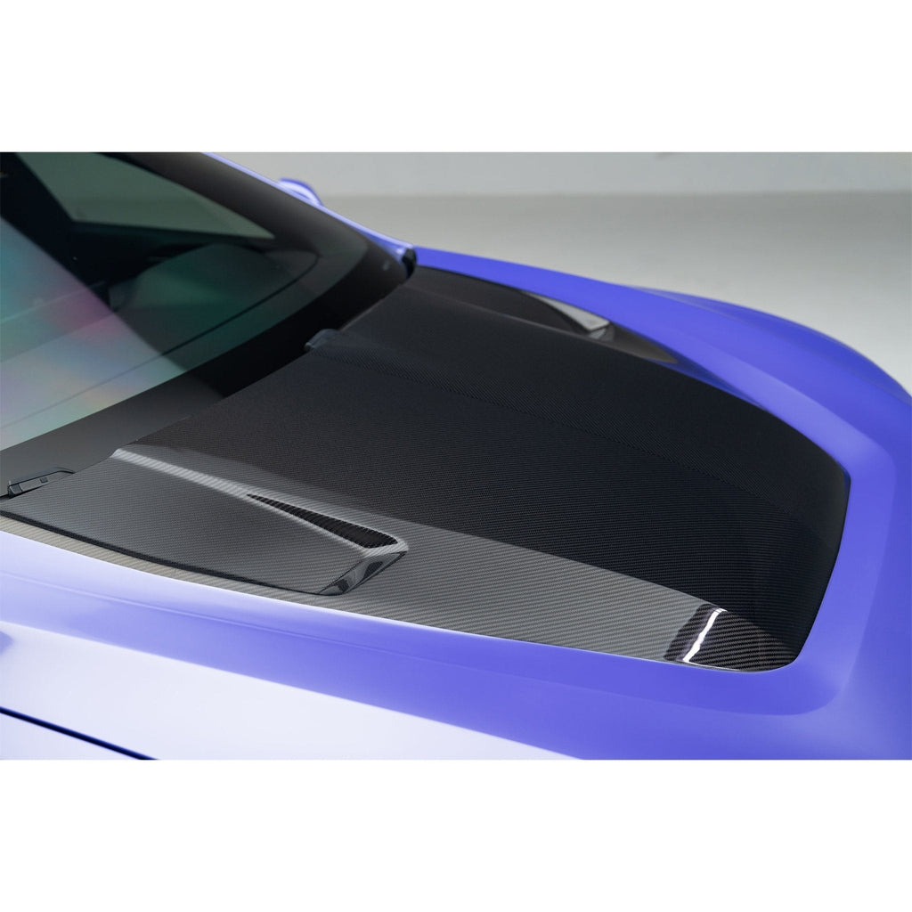 Tesla Model S Plaid VRS Aero Hood Carbon Fiber by Vorsteiner - AUTOID® - Front Hood - Vorsteiner