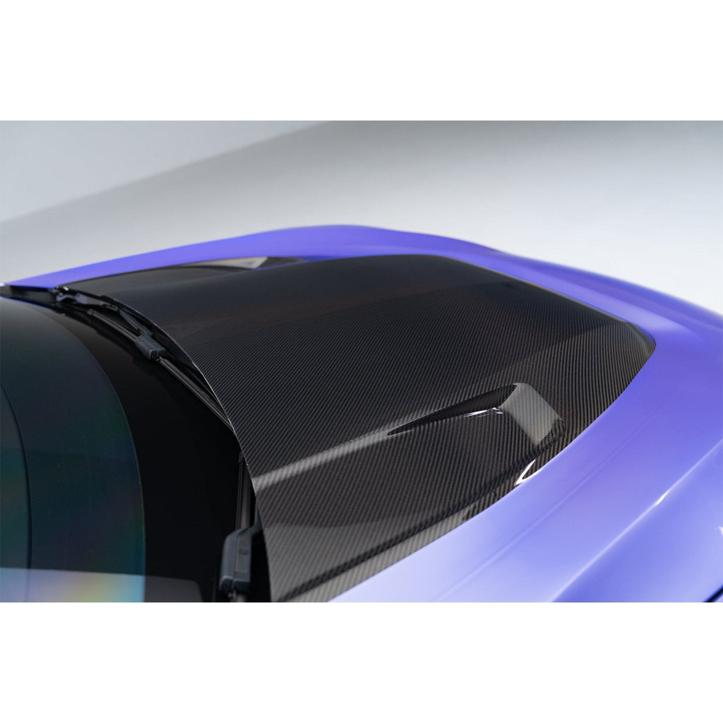 Tesla Model S Plaid VRS Aero Hood Carbon Fiber by Vorsteiner - AUTOID® - Front Hood - Vorsteiner