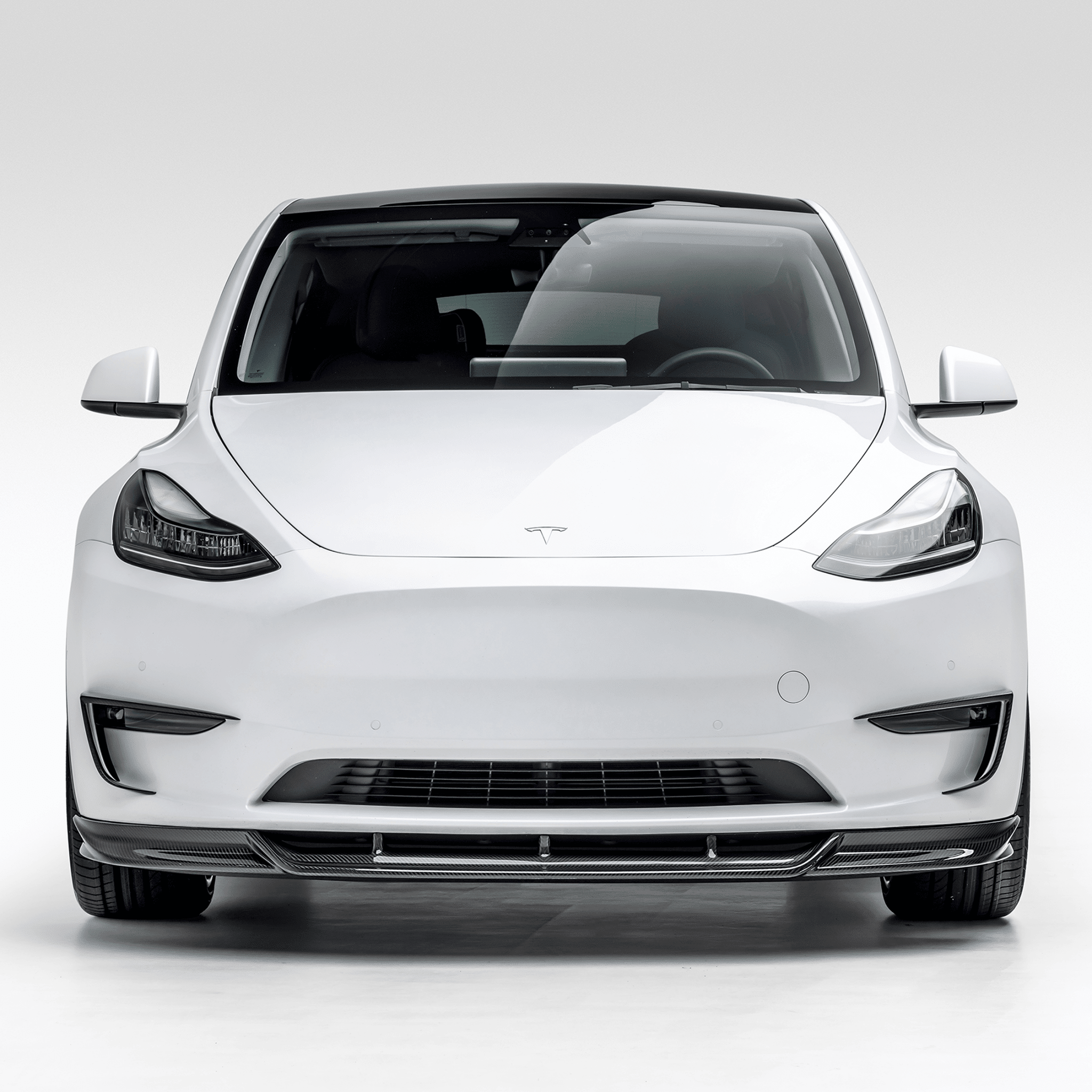 Tesla Model Y Aero Add-On Bumper Flares by Vorsteiner - AUTOID® - Bumper Inserts & Trim - Vorsteiner