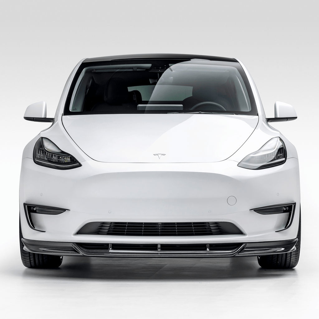 Tesla Model Y Aero Add - On Bumper Flares by Vorsteiner - AUTOID - Bumper Inserts & Trim - Vorsteiner