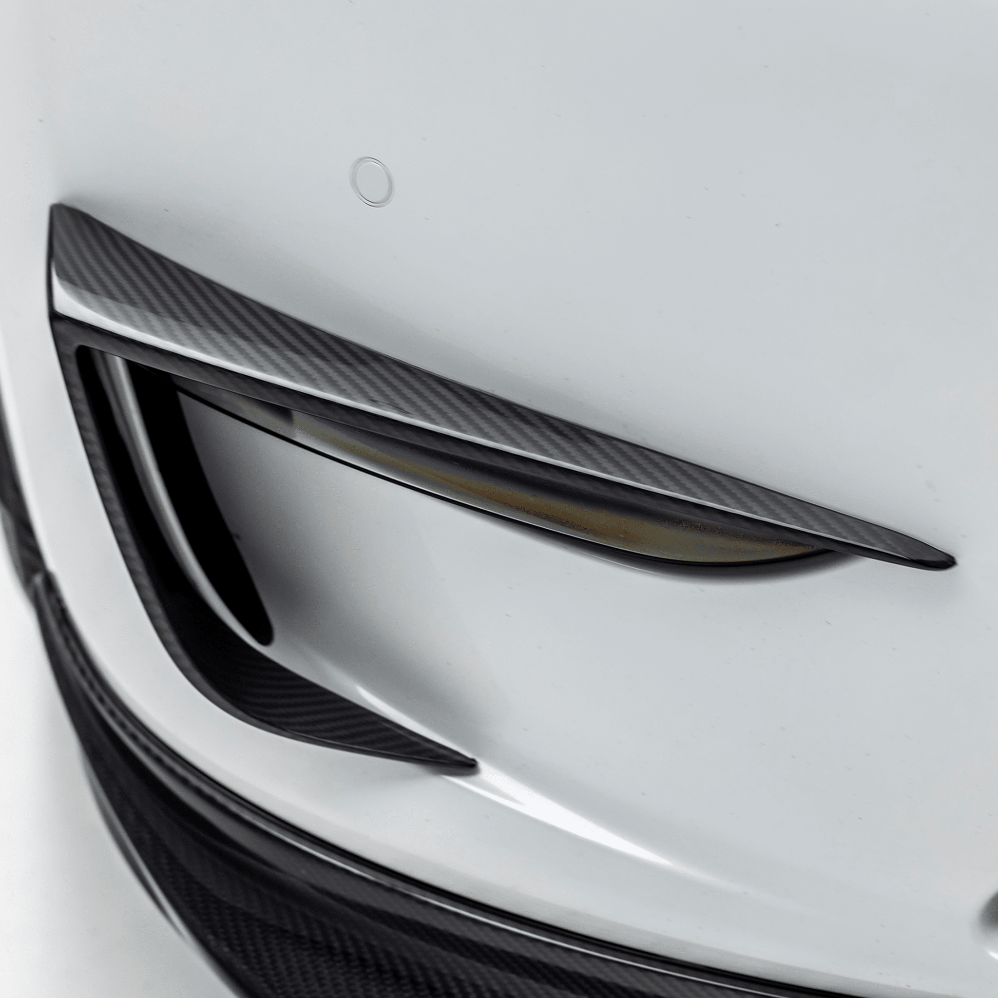 Tesla Model Y Aero Add-On Bumper Flares by Vorsteiner - AUTOID® - Bumper Inserts & Trim - Vorsteiner