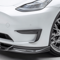 Tesla Model Y Aero Add-On Bumper Flares by Vorsteiner - AUTOID® - Bumper Inserts & Trim - Vorsteiner