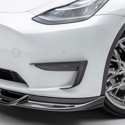 Tesla Model Y Aero Add-On Bumper Flares by Vorsteiner - AUTOID® - Bumper Inserts & Trim - Vorsteiner