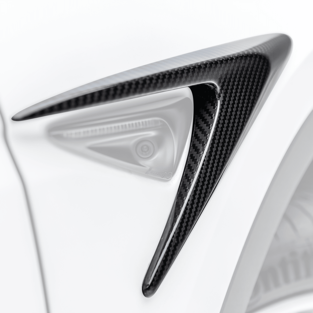 Tesla Model Y Aero Add-On Fender Vents by Vorsteiner - AUTOID® - Bumper Inserts & Trim - Vorsteiner