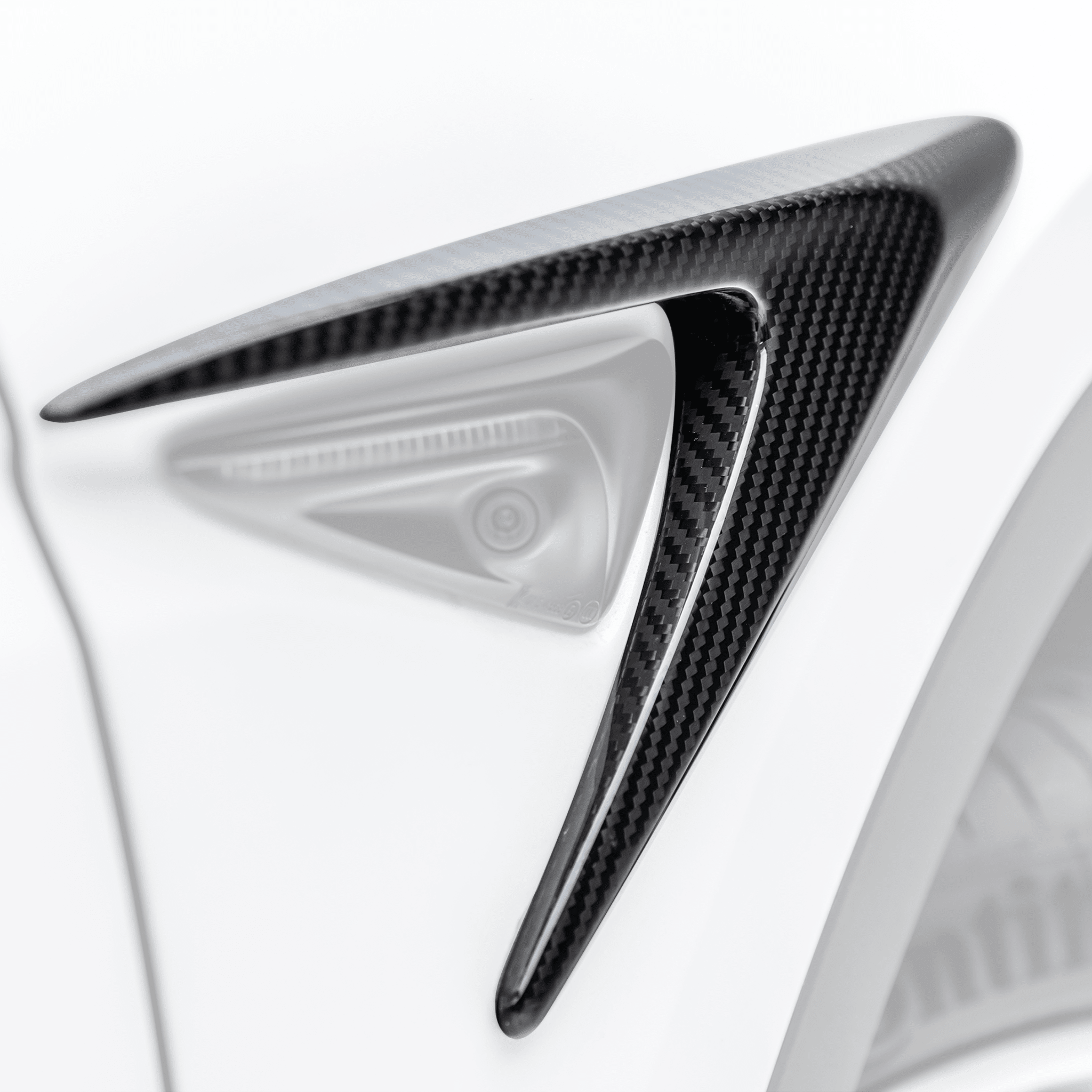 Tesla Model Y Aero Add-On Fender Vents by Vorsteiner - AUTOID® - Bumper Inserts & Trim - Vorsteiner