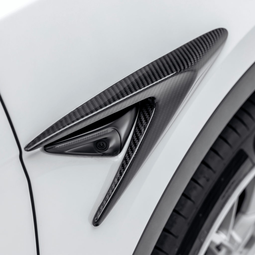 Tesla Model Y Aero Add-On Fender Vents by Vorsteiner - AUTOID® - Bumper Inserts & Trim - Vorsteiner