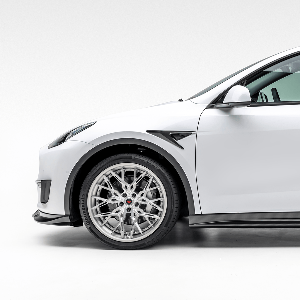 Tesla Model Y Aero Add - On Fender Vents by Vorsteiner - AUTOID - Bumper Inserts & Trim - Vorsteiner