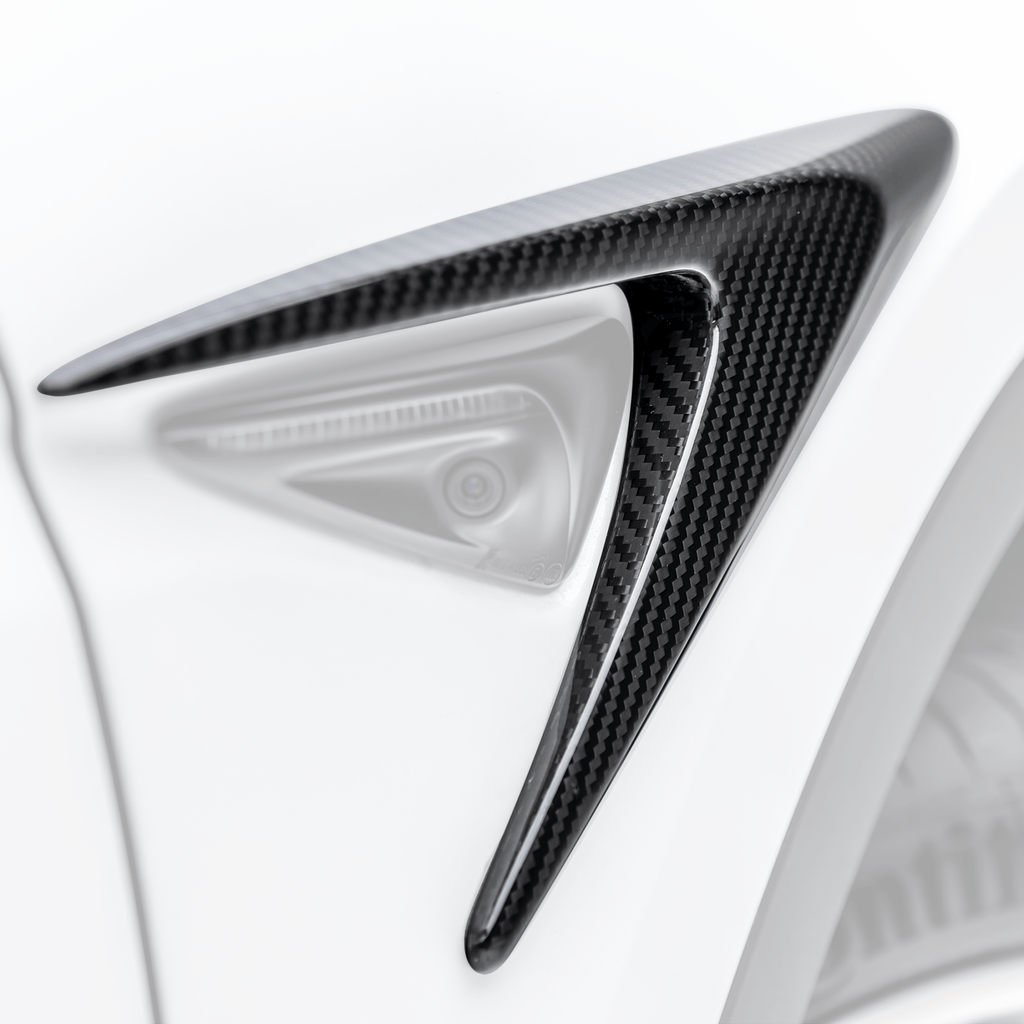 Tesla Model Y Aero Add - On Fender Vents by Vorsteiner - AUTOID - Bumper Inserts & Trim - Vorsteiner