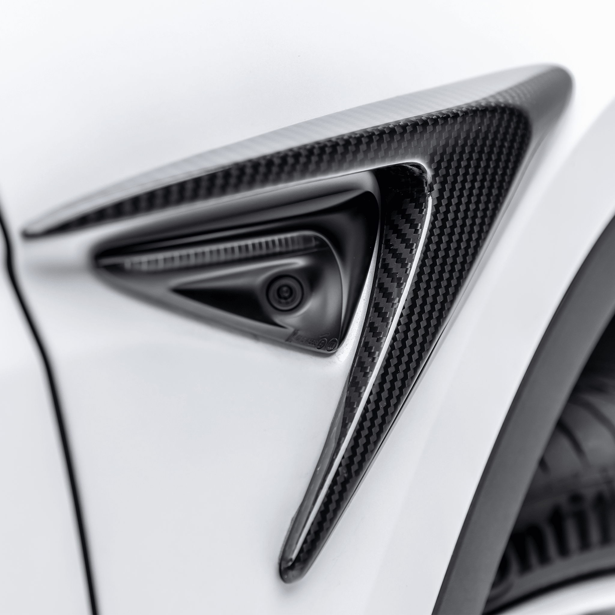 Tesla Model Y Aero Add-On Fender Vents by Vorsteiner - AUTOID® - Bumper Inserts & Trim - Vorsteiner
