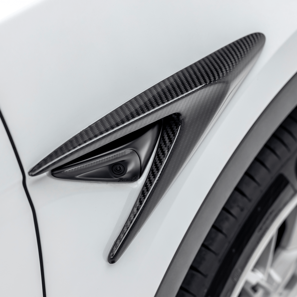 Tesla Model Y Aero Add - On Fender Vents by Vorsteiner - AUTOID - Bumper Inserts & Trim - Vorsteiner