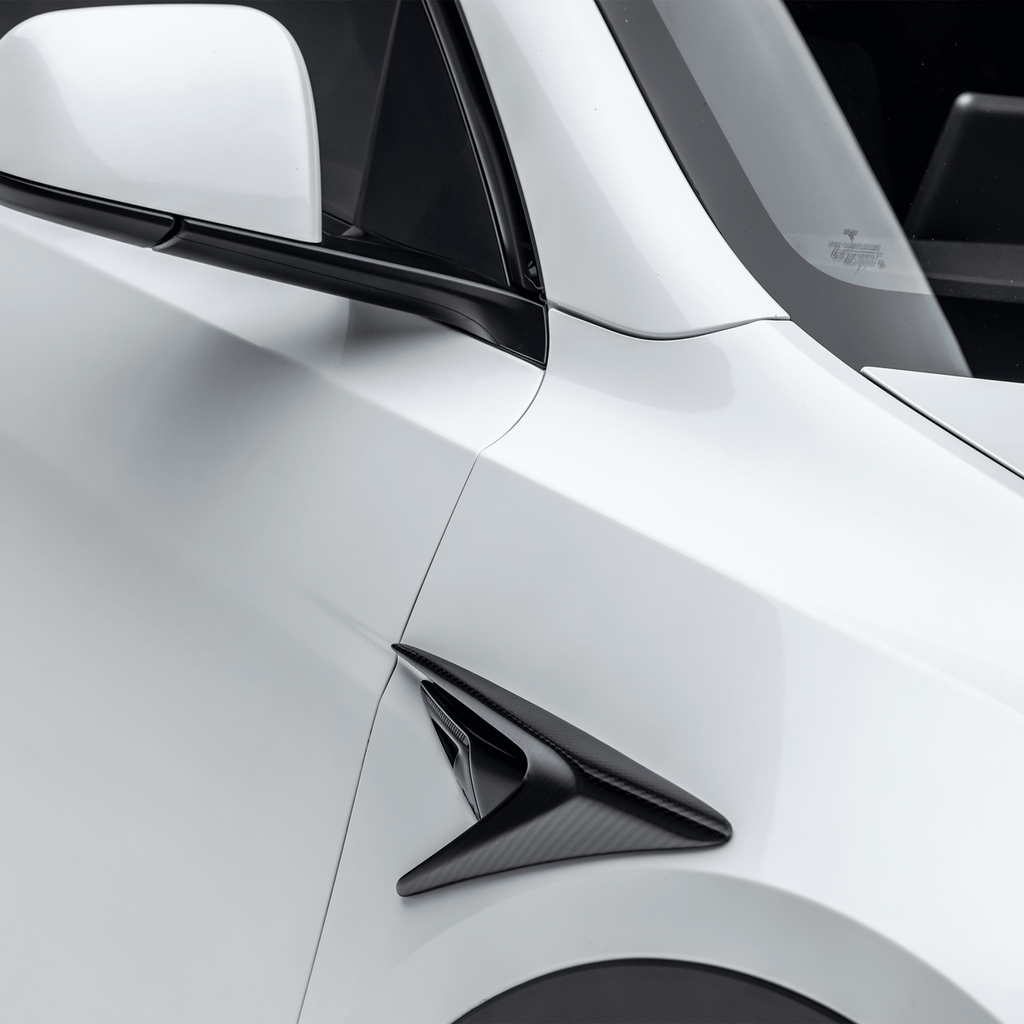 Tesla Model Y Aero Add-On Fender Vents by Vorsteiner - AUTOID® - Bumper Inserts & Trim - Vorsteiner