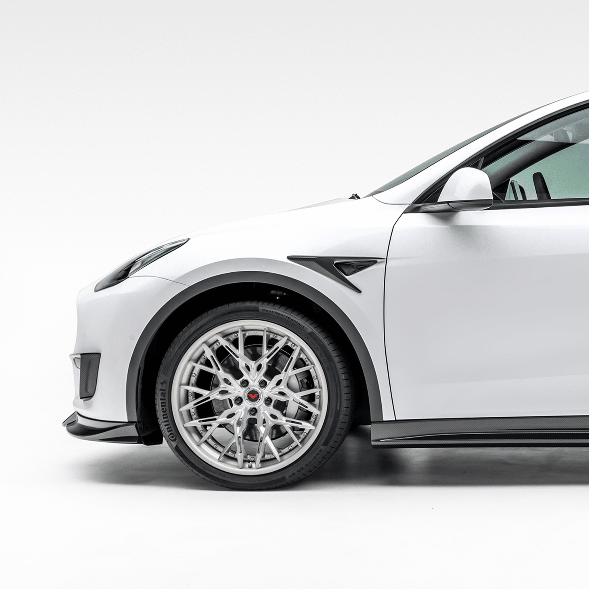 Tesla Model Y Aero Add-On Fender Vents by Vorsteiner - AUTOID® - Bumper Inserts & Trim - Vorsteiner