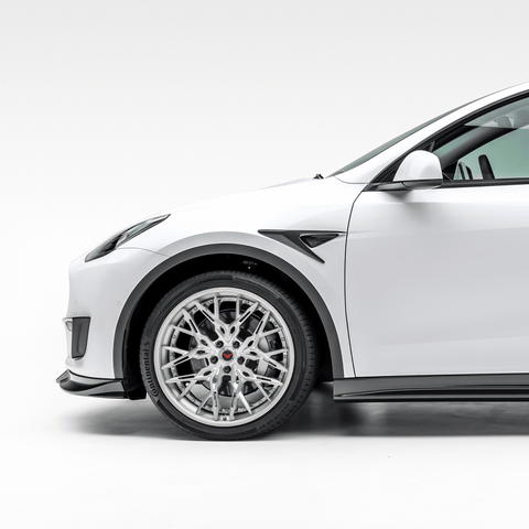 Tesla Model Y Aero Add-On Fender Vents by Vorsteiner - AUTOID® - Bumper Inserts & Trim - Vorsteiner