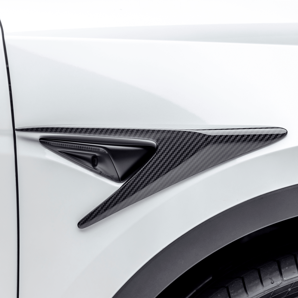 Tesla Model Y Aero Add-On Fender Vents by Vorsteiner - AUTOID® - Bumper Inserts & Trim - Vorsteiner