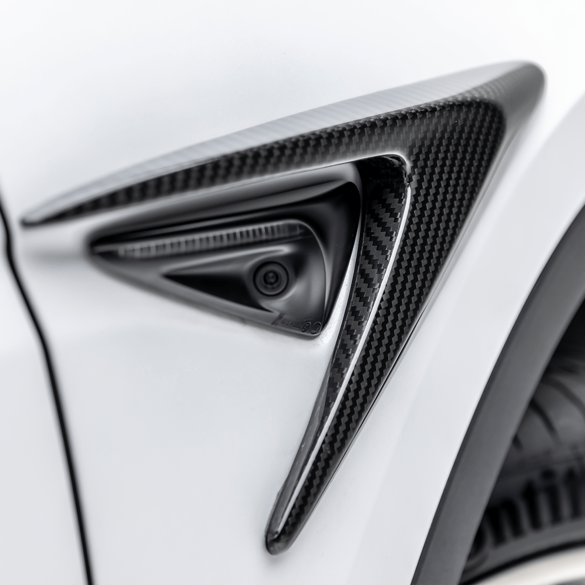 Tesla Model Y Aero Add - On Fender Vents by Vorsteiner - AUTOID - Bumper Inserts & Trim - Vorsteiner