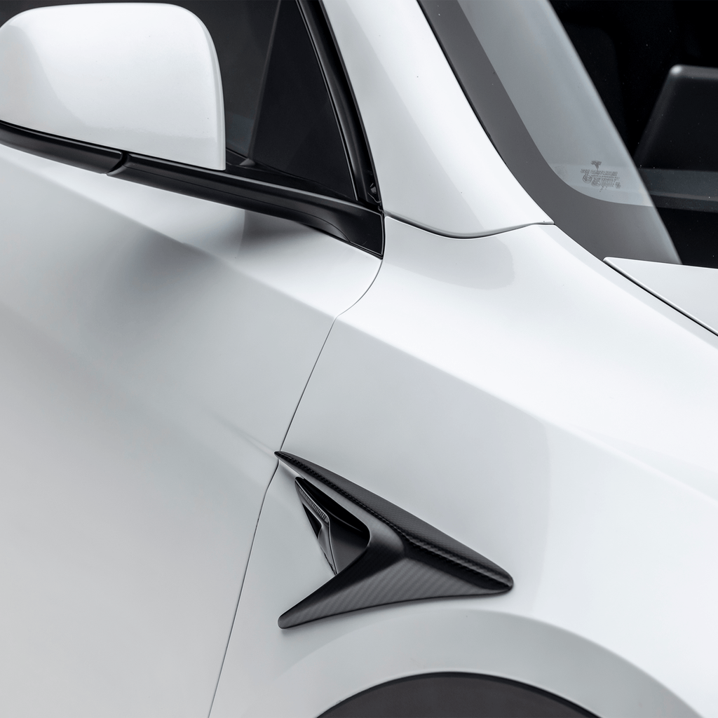 Tesla Model Y Aero Add - On Fender Vents by Vorsteiner - AUTOID - Bumper Inserts & Trim - Vorsteiner